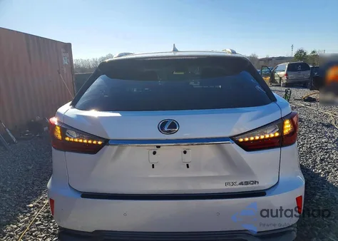 2017 Lexus Rx 450H Base из США, поврежденный, VIN 2T2BGMCA4HC019809